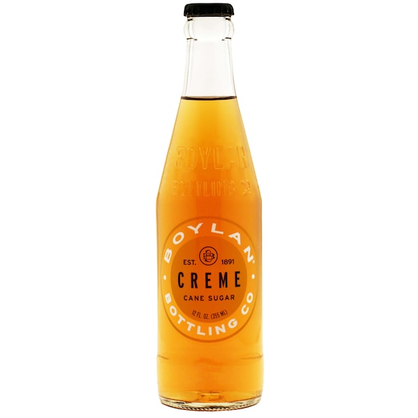 Boylan Bottling Loose Creme Soda 12 Fl. Oz. Bottle, PK24